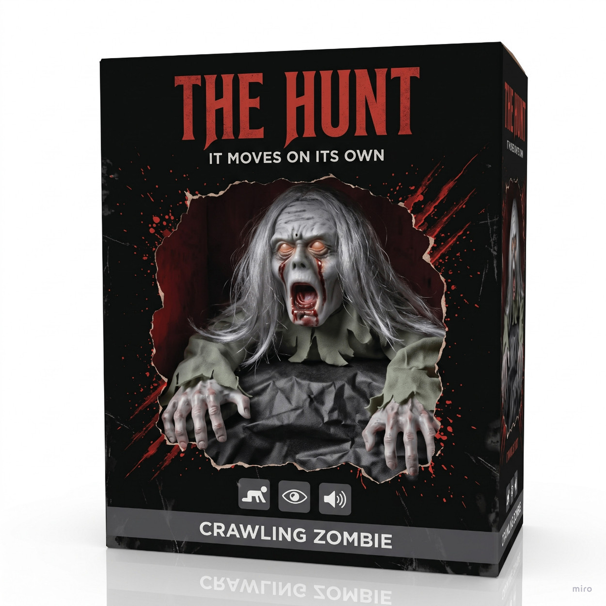 The Crawler – Touch-Activated Crawling Zombie Ghost
